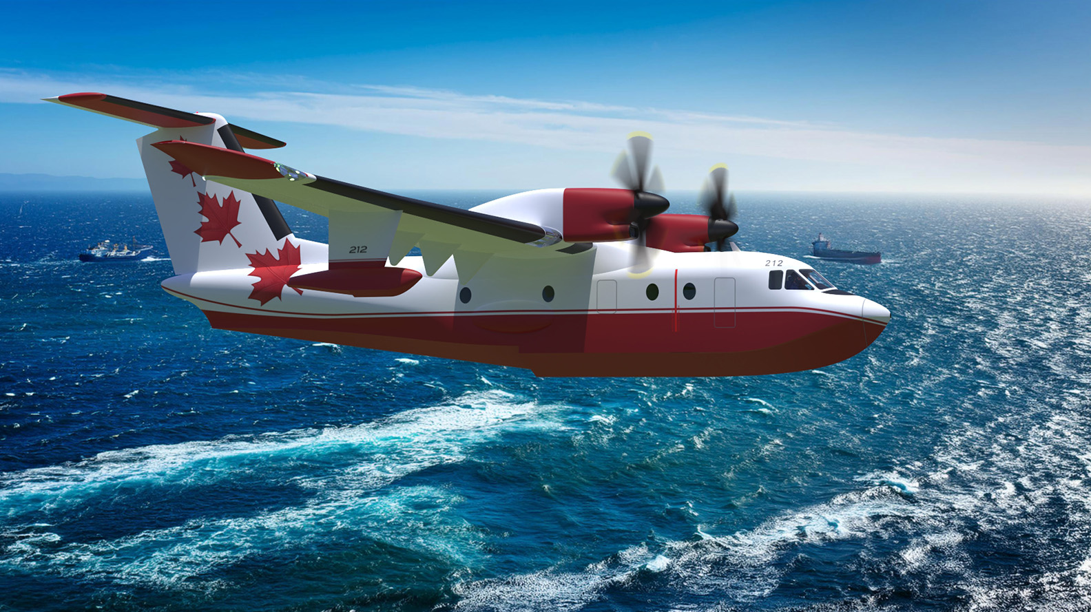 High Lift Aviation aircraft conducting humanitarian and disaster relief operations