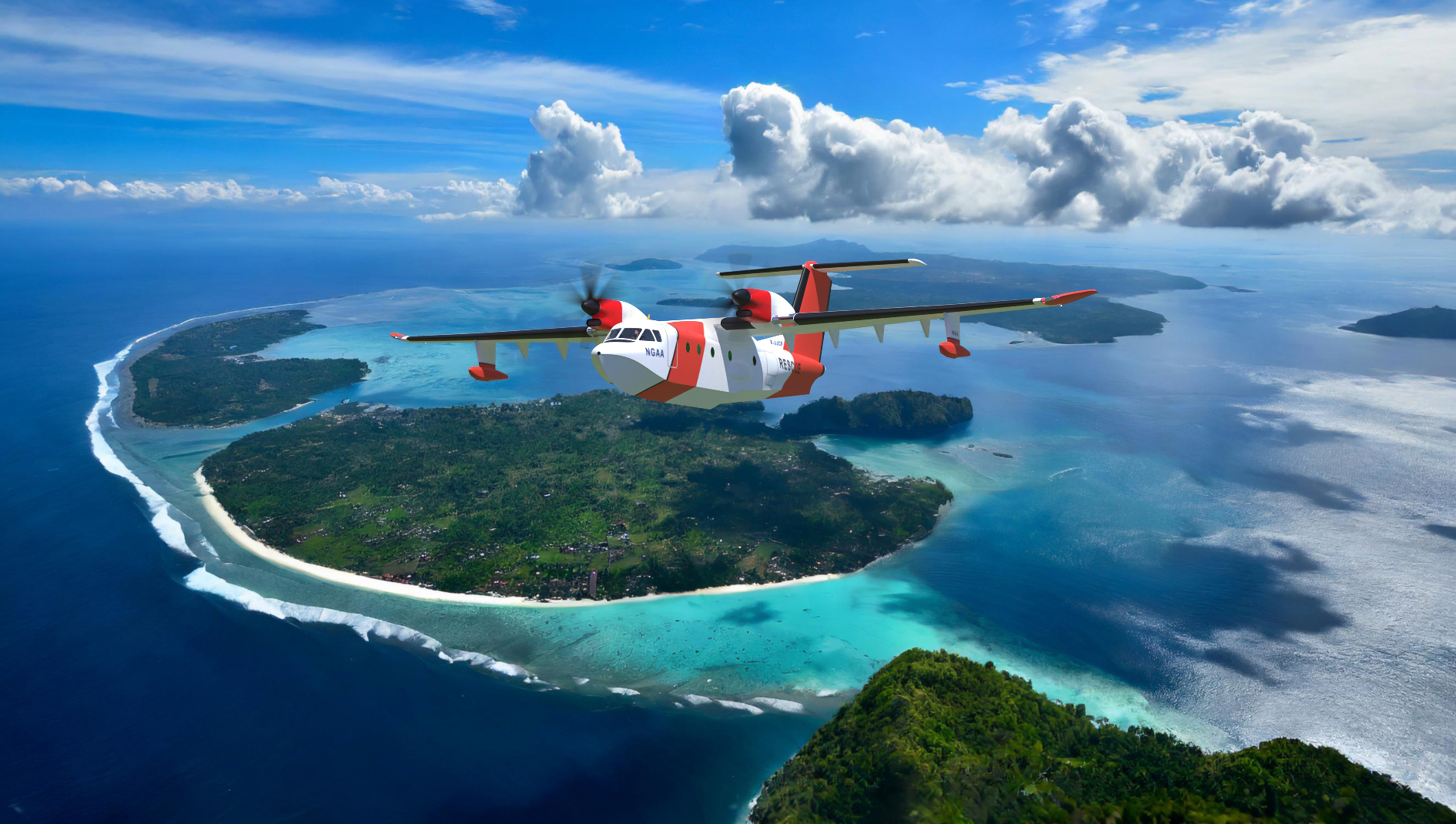 Engineers working on advanced aerospace technology at High Lift Aviation